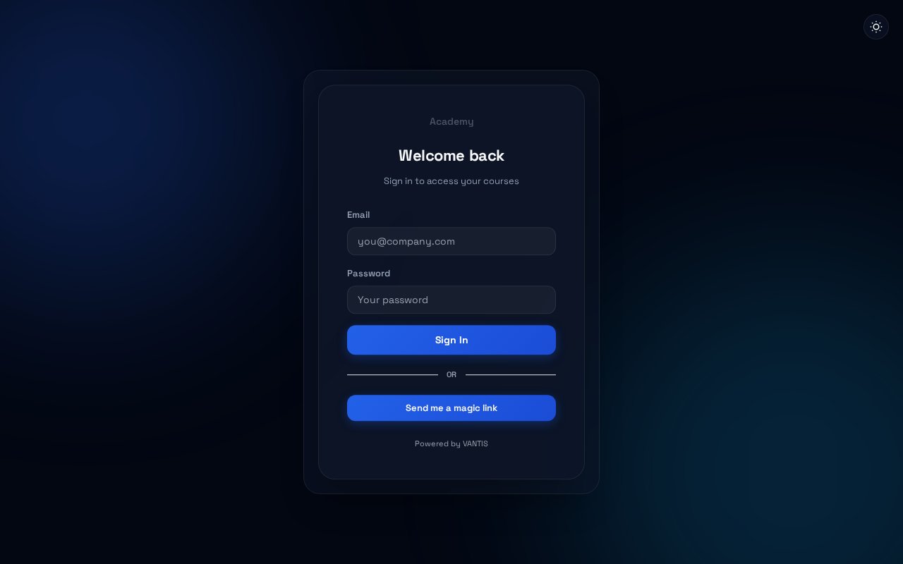 VANTIS LMS